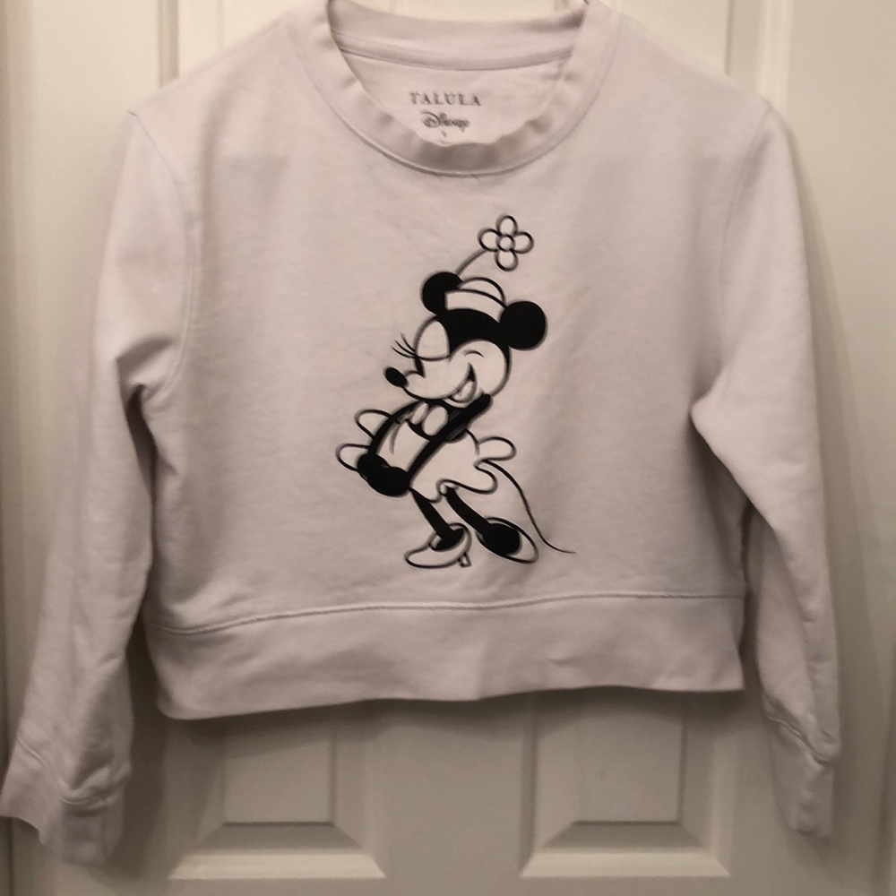 Talula Disney cropped mini mouse sweatshirt